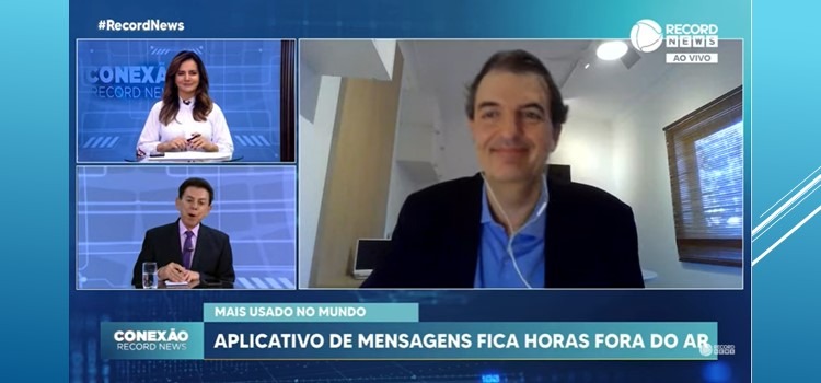 Conselheiro do grupo Unicamp Ventures participa ao vivo de programa na  Record News sobre queda do WhatsApp - Unicamp Ventures